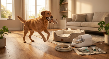 PetCarePro 7-in-1 Grooming Vacuum Kit