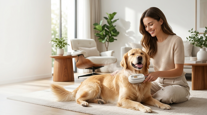 3-in-1 Rechargeable pet Steam Brush & Self-Cleaning Comb