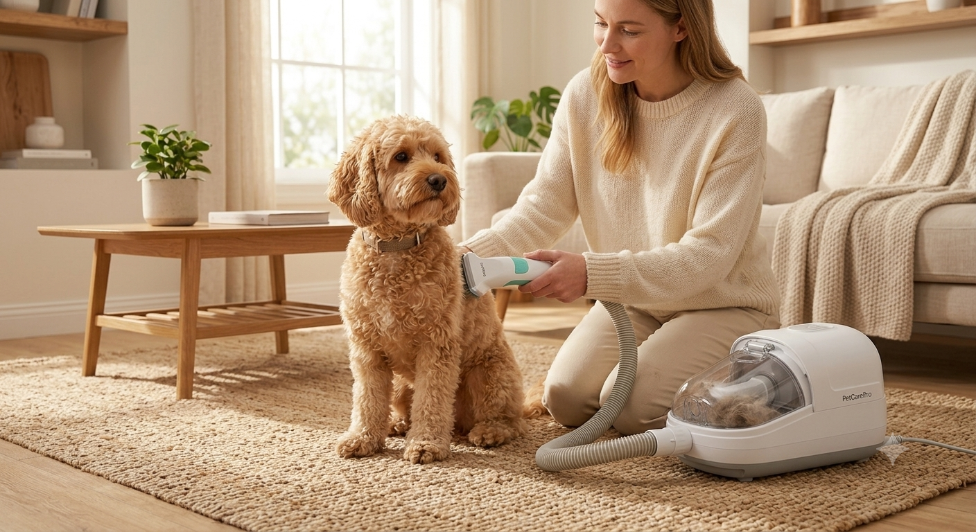 PetCarePro 7-in-1 Grooming Vacuum Kit